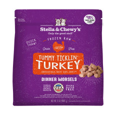 Stella & Chewy's Frozen Dinner Tummy Ticklin’ Turkey For Cats 開胃火雞(火雞肉配方) 3.5oz